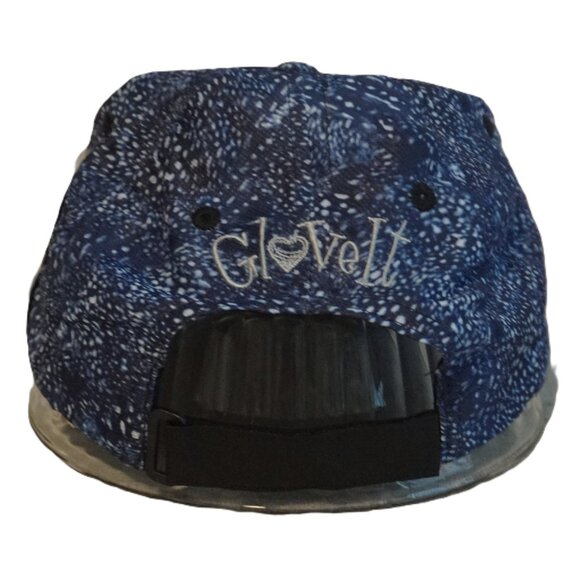 Glove It Navy Seascape Cape Abstract Top with Navy Bill Hat Women’s OSFM - Picture 7 of 9